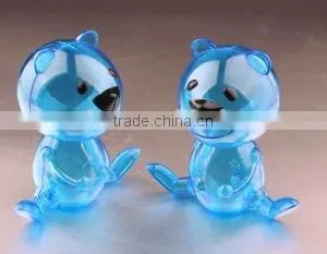 Promotion Gift Lovely Bear Shaped Plastic Coin Bank thumbnail-1