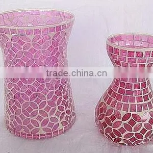 Crackle Valentines Candle Holder thumbnail-4
