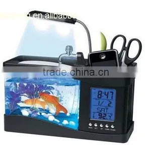 Plastic Fascinations USB Mini Desktop Fish Tank Aquarium thumbnail-1