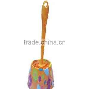 PP Printed Toilet Brush With Base thumbnail-5