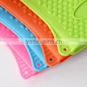 Wholesale Custom Silicone Oven Mitts Heat Resistant Microwave Heated Gloves thumbnail-2