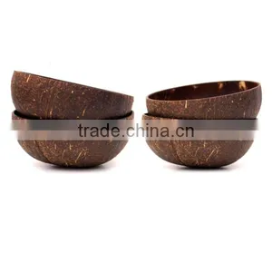 Natural Coconut Bowl / Vietnam Wholesale Cheap Price Lacquer Coconut Shell Bowl thumbnail-3