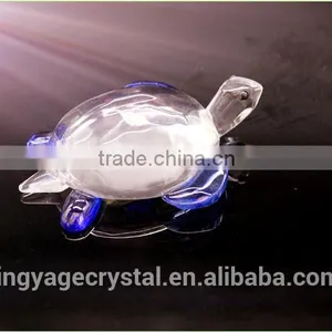 Popular Transparent Crystal Turtle Model Gift th Best Anniversary Gift/awesome Glass Wedding Gift thumbnail-3