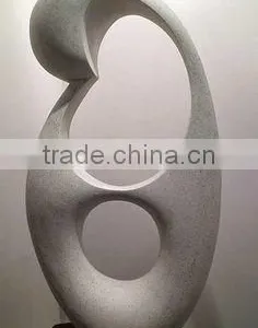 Art Deco Modern Abstract Love Stone Sculpture Statues thumbnail-1