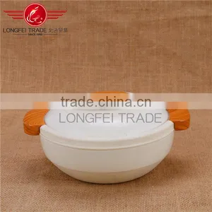 Household Elegant 3pcs Insulated Food Warmer Casserole/ Plastic Food Container Set thumbnail-2