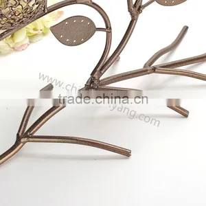 Metal Jewelry Tree Display Stand With 3 Bird Nest thumbnail-6