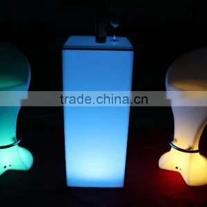 Light up Coffee Table/light up Cocktail Table/light up Bar Cuboid Table thumbnail-5