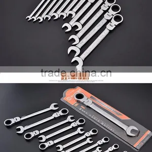 Flexible Combination Wrench Torque Wrench Spanner Ring Hand Tool Craftsman Tools thumbnail-6