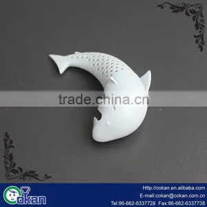 Useful Silicone Shark Infuser Tea Leaf Strainer Herbal Spice Filter Diffuser thumbnail-2