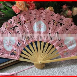Vintage Victorian Lace Fan for Wedding thumbnail-1