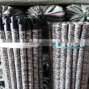 Zebra PVC Coated 22mm Diameter Wooden Broom Stick thumbnail-1