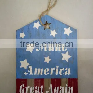 Make America Great Again Wood Wall Plaque thumbnail-1