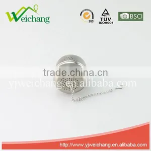 WCZ118 Good Quality Hot Sale 304 Material Mesh Tea Ball Tea Infuser Tea Strainer Long Chain thumbnail-2