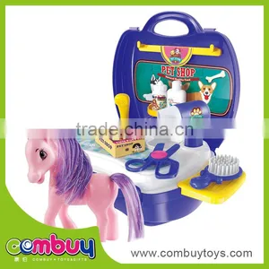 New Design Pretend Play Plastic Zoo Animal Toy Store Display thumbnail-1