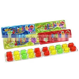 10 in 1 Jelly Cube Fruit Flavor 80g 36pcs/box thumbnail-3