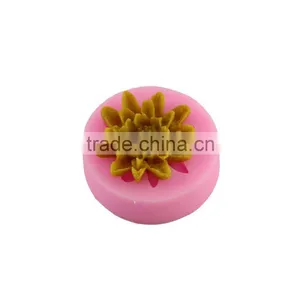 Liquid Silicone Mold Chocolate Fondant Cake Decoration Arts Tool DIY Mold Chrysanthemum Soap 1688 Agent thumbnail-2