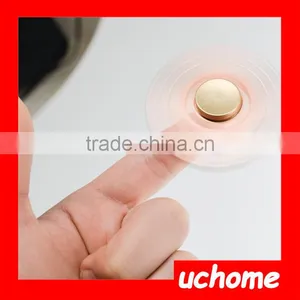 UCHOME HOT!EDC Toys Triangular Hand Spinner Torqbar Brass Material Professional Finger Gyro thumbnail-2