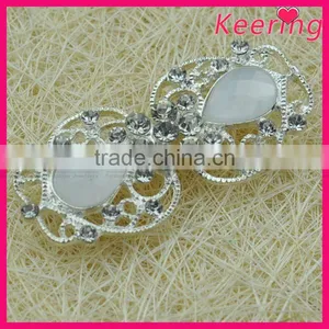Fashionable Wholesale Rhinestone Metal Button WBK-1505 thumbnail-1