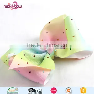 China Manufacturers Private Label Big Bow Women Hair Accessories thumbnail-3