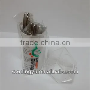Fashion Plastic Box for Packaging Collar Stays With Logo thumbnail-1