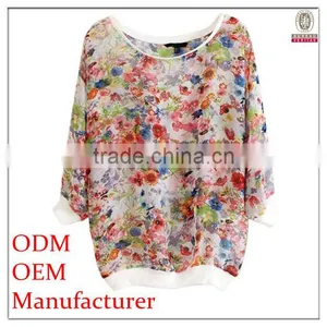Pretty and Sweetheart Full Print T-shirt for Young Ladies thumbnail-1