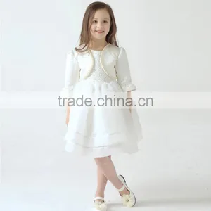 Wholesale Elegant Fashion Beaded Bolero for 3-14 Years Old Girl thumbnail-2