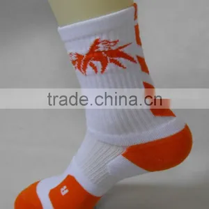 Men Custom Crew Wholesale Elite Basketball Socks thumbnail-1