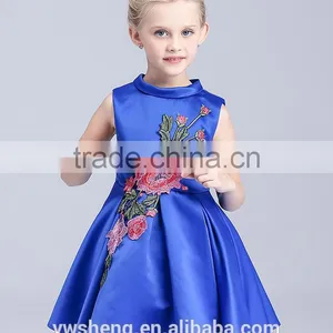 2016 New Girl Dress Embroidered Puffy Pettiskirt Princess Skirt Summer thumbnail-1