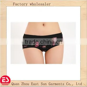 2016 New Design OEM Silk Lovely Comfortable Lace Cute Girl Underwear thumbnail-1