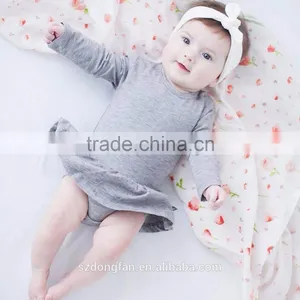 2017 Wholesale New Design 100% Cotton Baby Onesie thumbnail-1