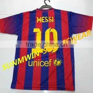 Factory Supply Top Quality Kids Soccer Jerseys Cheap thumbnail-1