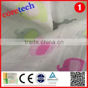 Anti-bacterial Breathable Rayon Gauze Fabric Factory thumbnail-3