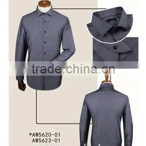 100% Cotton Checked Long Sleeve Button up Collar Made to Measure Custom Mens Dress Shirt thumbnail-6