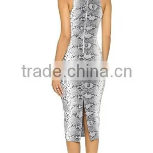 New Fashion Sexy Fish Cut Dress Factory Manufacture thumbnail-3