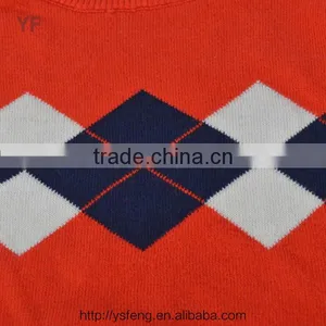 Girl's Cotton Ribbed Jacquard Pullover Sweater thumbnail-3