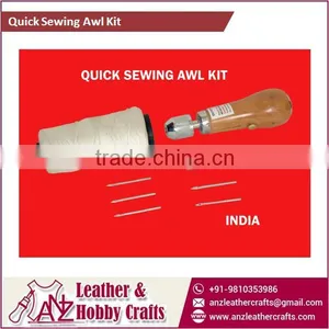 Quick Sewing AWL Kit/ Sewing AWL for Leather Sewing thumbnail-1