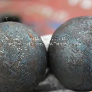 Dia.140mm Forged Grinding Media Steel Balls for Mining Mill thumbnail-1