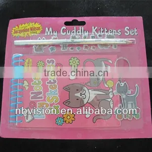 Keyring and Notebook Kids Stationery Set thumbnail-1