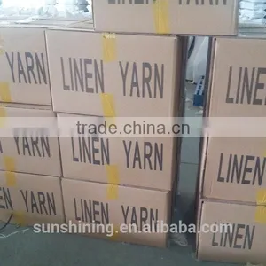 100% Natural Linen Yarn Flax Yarn 16NM Raw, Semi-bleached, Short Fiber, Long Fiber Wet Spun, Dyr Spun thumbnail-3