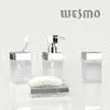 Eco Friendly Custom White Plastic Complete Bathroom Set 4 Piece thumbnail-1