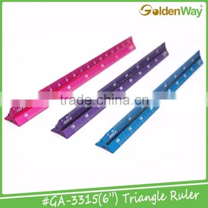 4" Metal Aluminium Ratio Scale Ruler thumbnail-2