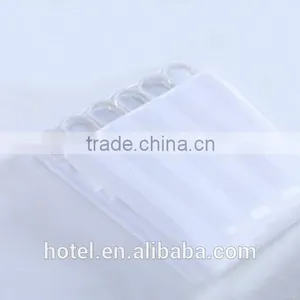 High Quality Star Hotel Shower Curtain With Strip thumbnail-1