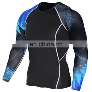 Custom Printed Bjj Rash Guard Sublimated Rash Guard Manufacturer Design Your Own Mma Rash Guard thumbnail-2