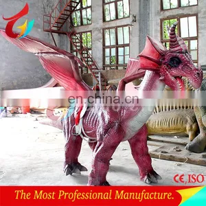 Animatronic Mechanical Dinosaur Ride for Kids thumbnail-1