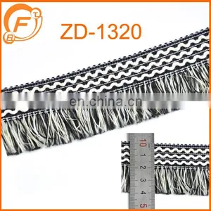 Colorful Polyester Fringe Braid for Garment thumbnail-1