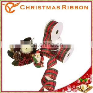 Elegant 1.5" X 10y Plaid Christmas Ribbon Are Available thumbnail-5