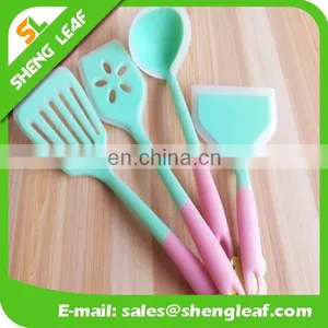 Food Grade Colored Silicone Scoop Dinnerware Sets thumbnail-1