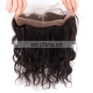 Virgin Hair 22.5*4*2 360 Frontals 360 Lace Band Frontal thumbnail-6