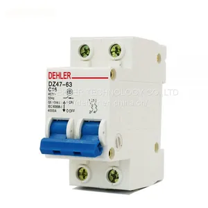 Dz47-63 C16 2pminiature Air Switch Miniature Circuit Breaker Leakage Switch thumbnail-4