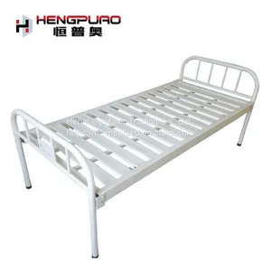 Accessories Option Patient Simple Plat Steel Hospital Manual Bed With King Size thumbnail-3
